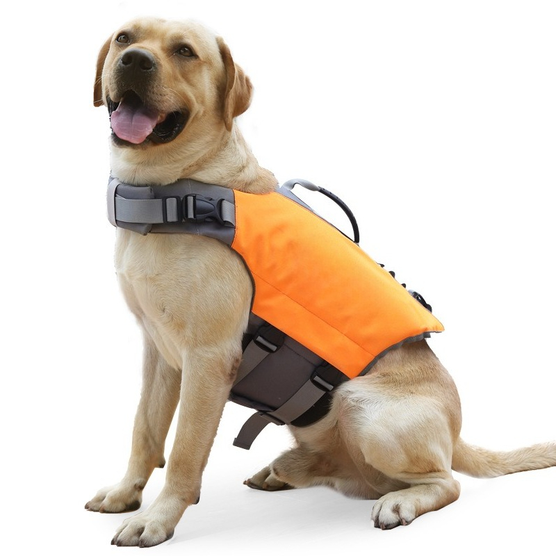 Life Jacket Buoyancy - 犬用ライフジャケットフローティング安全ベストペットライフベスト中型大型犬用水泳トレーニング屋外ウォータースポーツ浮力補助具