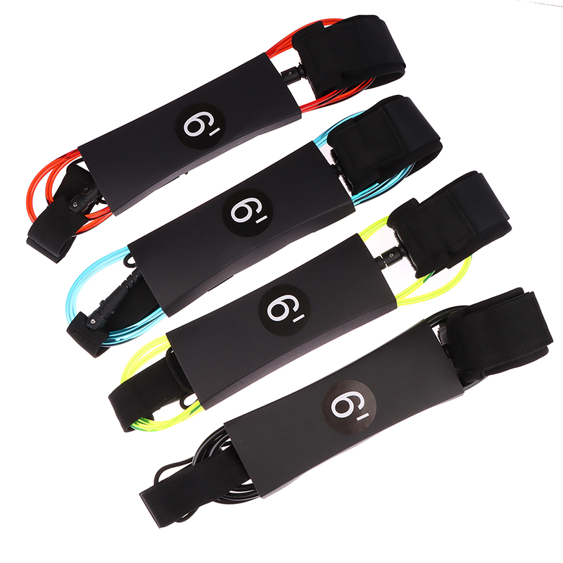 Surfboard Leash Ankle - 1Pc サーフリーシュ 6フィート サーフボード サーフレッグロープ サーフボードリーシュ