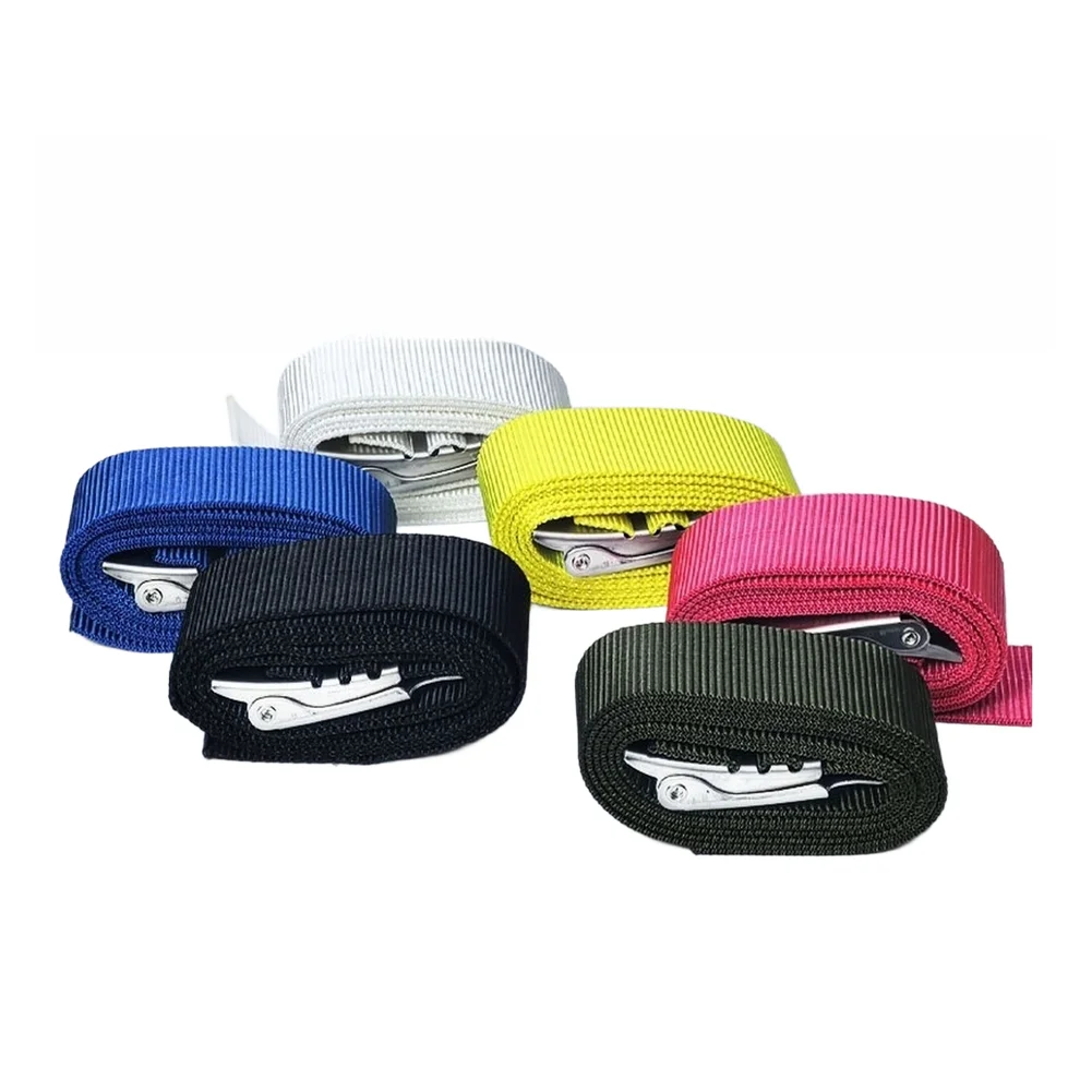 Dive Weight Belt - 信頼性の高いクイックリリース機構と304ステンレス鋼のバックルを備えたスキューバダイビング用ウェイトベルト 170cm×5cmのポリエステルストラップ