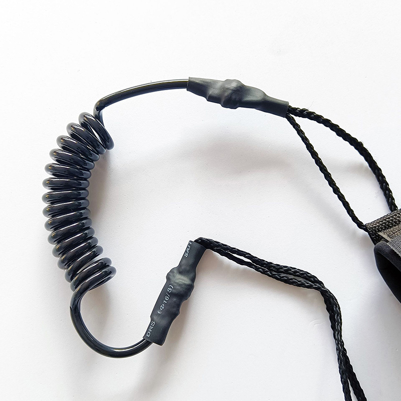 Surfboard Leash Ankle - サーフボード ラフト カヤック ロープ コイル状サーフボードリーシュ サーフィン