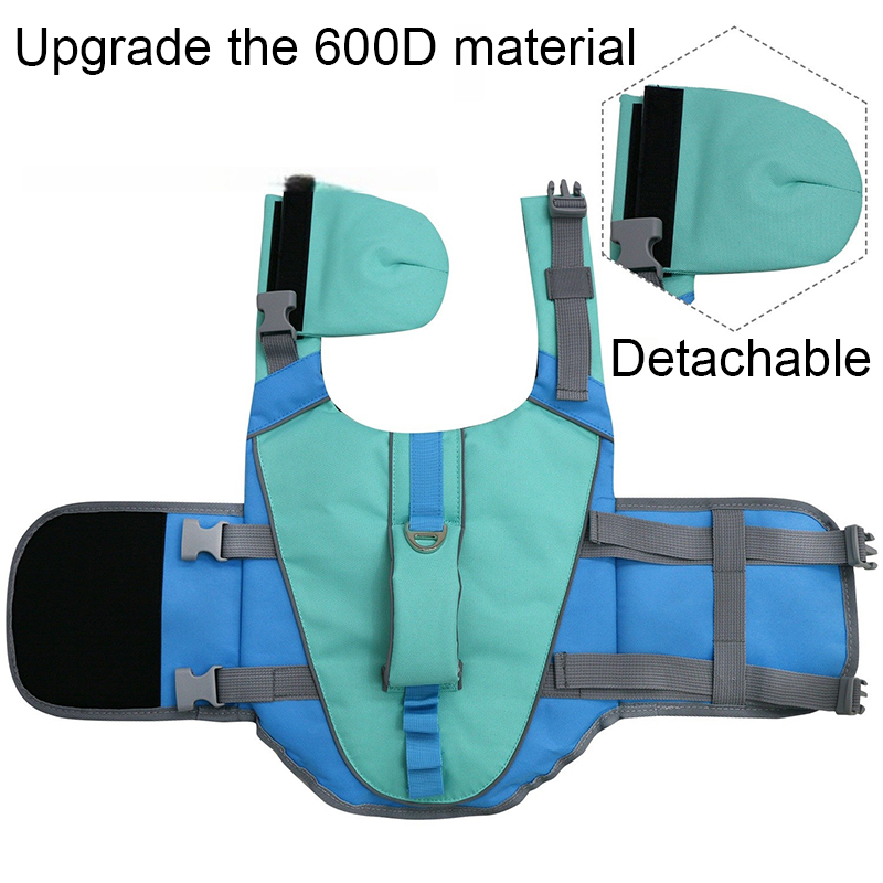 犬用スイミングウェア ペット用ライフジャケット 強化浮力安全 - Life Jacket Buoyancy のレビューと価格