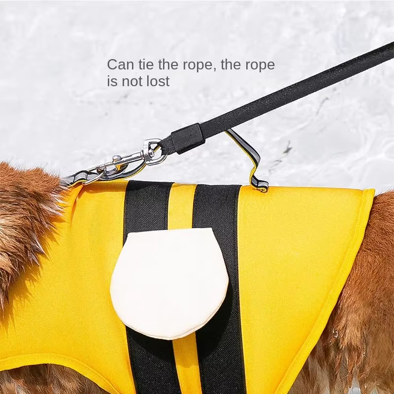 浮力のある犬用ライフジャケット、蜂のデザイン、小型犬・中型犬 - Life Jacket Buoyancy のレビューと価格