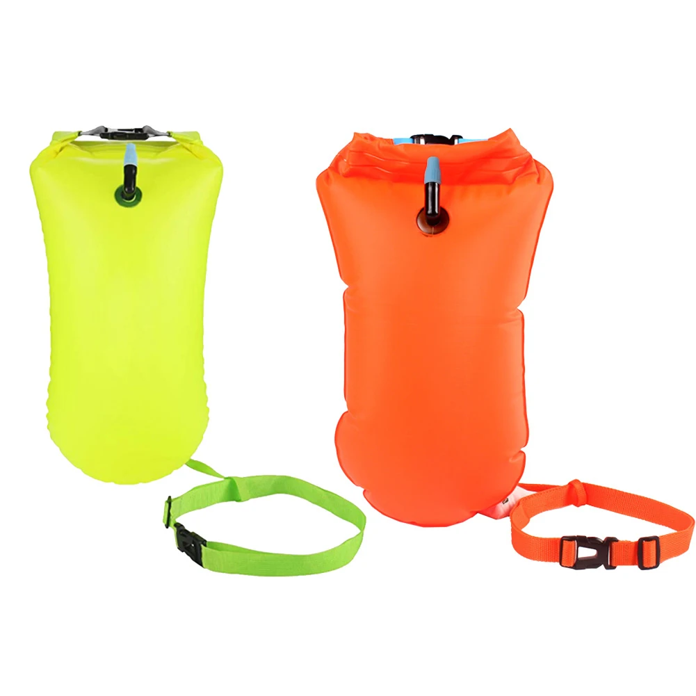 1個入りドライバッグ、インフレータブルオープンスイミングブイ - Swim Buoy Open Water のレビューと価格