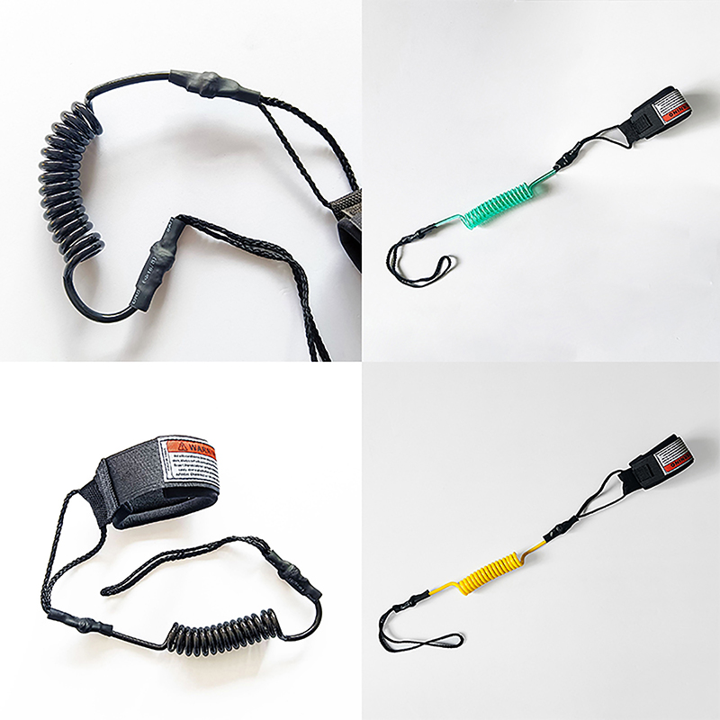 （夏用4）コイル状サーフボードリーシュ サーフィン スタンド - Surfboard Leash Ankle のレビューと価格