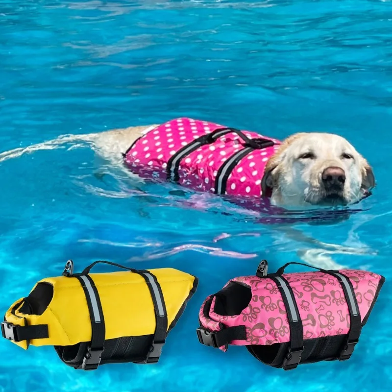 犬用スイミングベスト ペットライフジャケット 犬用スイムスー - Life Jacket Buoyancy のレビューと価格