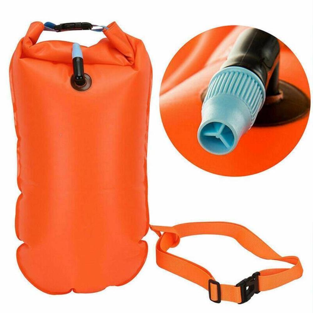 インフレータブルオープンスイミングブイ牽引軽量水泳エアバッグ - Swim Buoy Open Water のレビューと価格