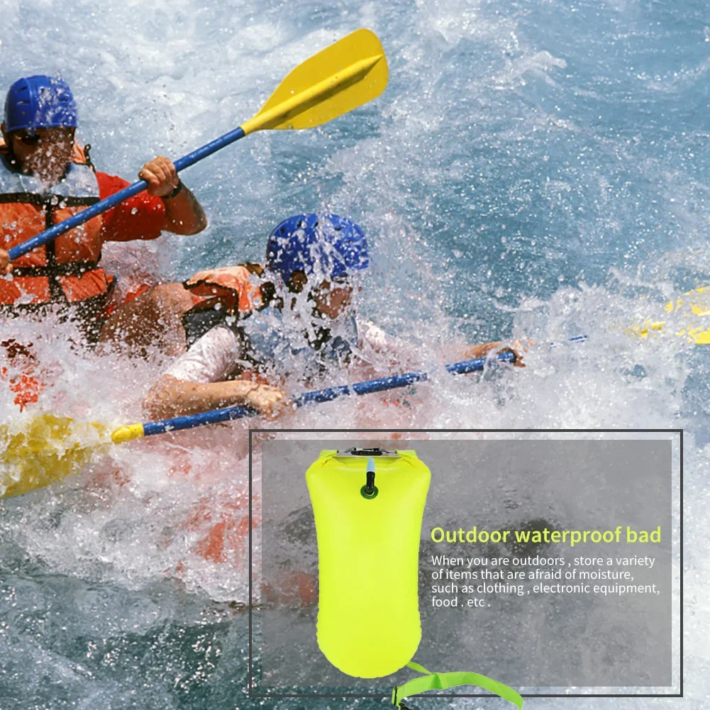 1個入りドライバッグ、インフレータブルオープンスイミングブイ - Swim Buoy Open Water のレビューと価格