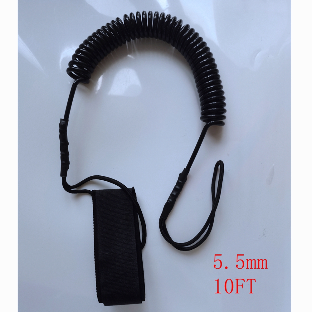 5.5MM 10FT グラスファイバー製サーフボードフットア - Surfboard Leash Ankle のレビューと価格