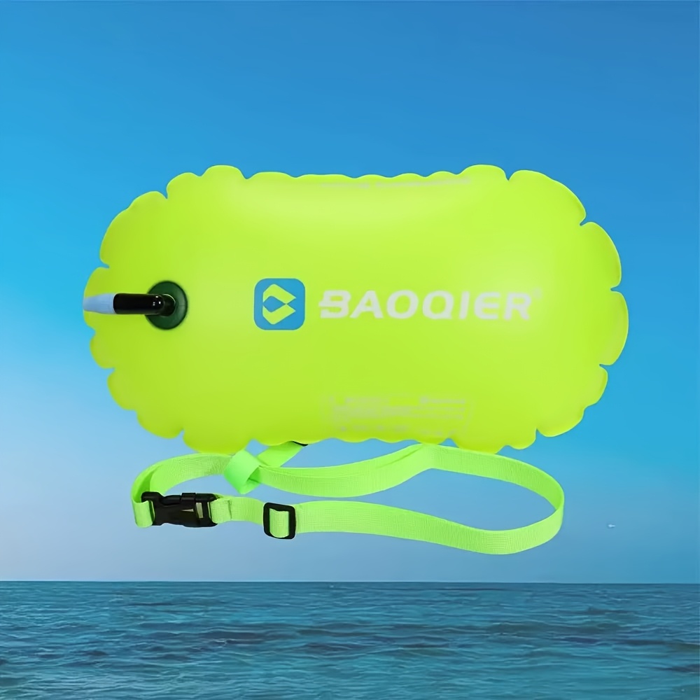 高視認性インフレータブル水泳ブイ、厚手の漏れ防止PVCスイム - Swim Buoy Open Water のレビューと価格
