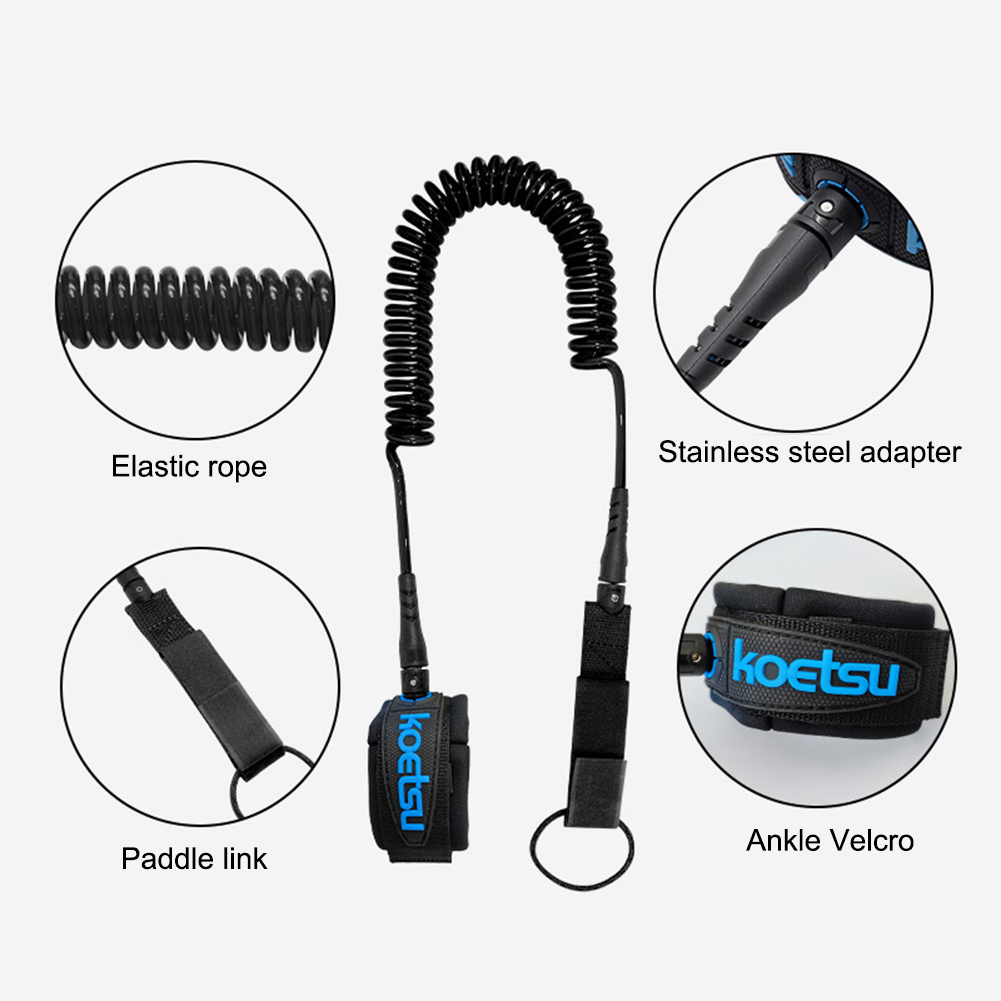 サーフィンスタンドアップパドルボード足首リーシュ実用的なサー - Surfboard Leash Ankle のレビューと価格