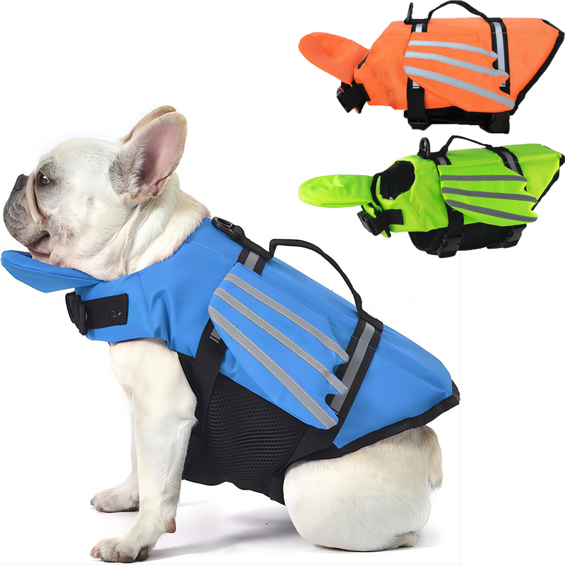 犬用ライフジャケット 反射調整可能 夏用 大型犬 水着 安全 - Life Jacket Buoyancy のレビューと価格