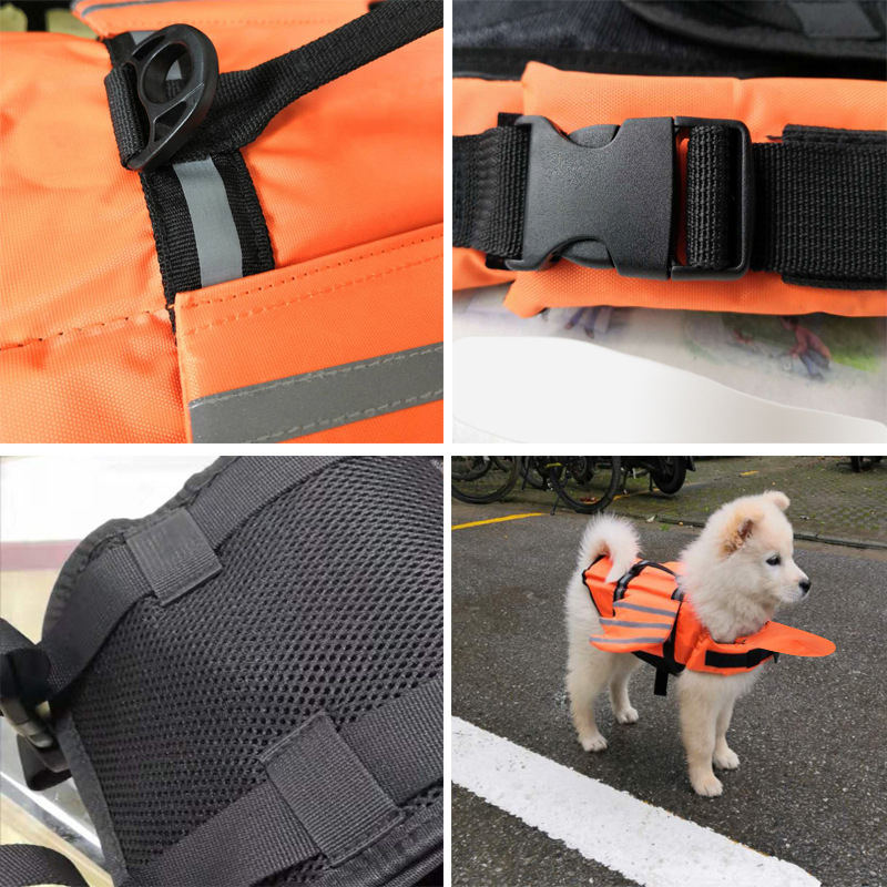 犬用ライフジャケット 反射調整可能 夏用 大型犬 水着 安全 - Life Jacket Buoyancy のレビューと価格