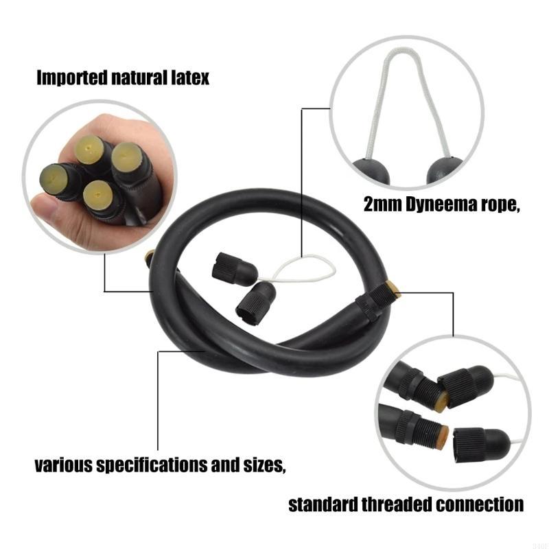 340F クイックアセンブリゴム銛弾性ラテックスチューブ 2 - Speargun Rubber Band のレビューと価格
